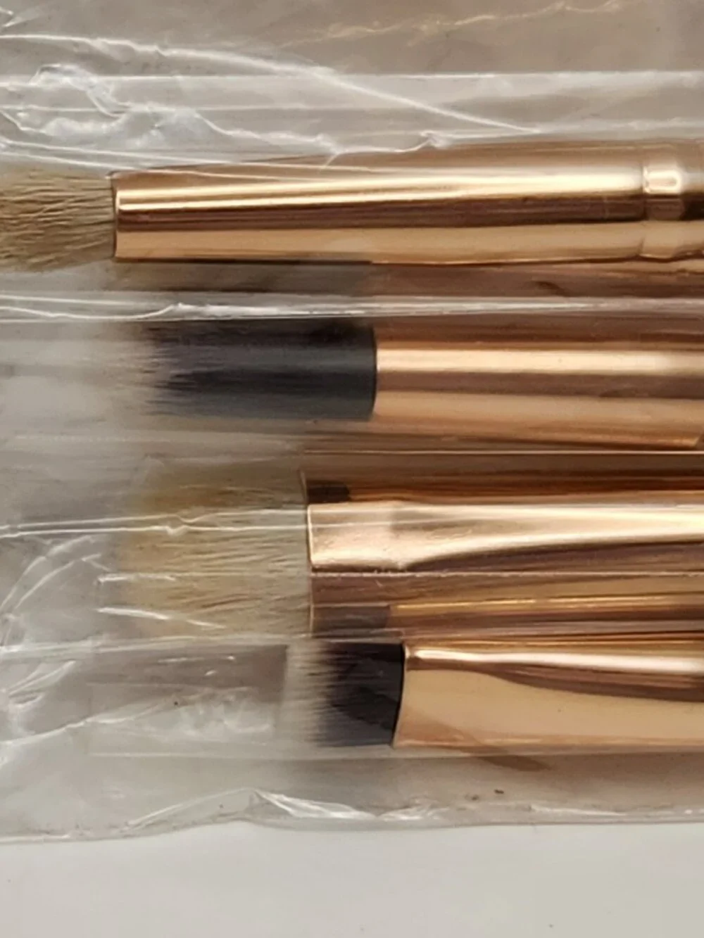 Morphe cosmetic case rose gold + eye brushes NEW*